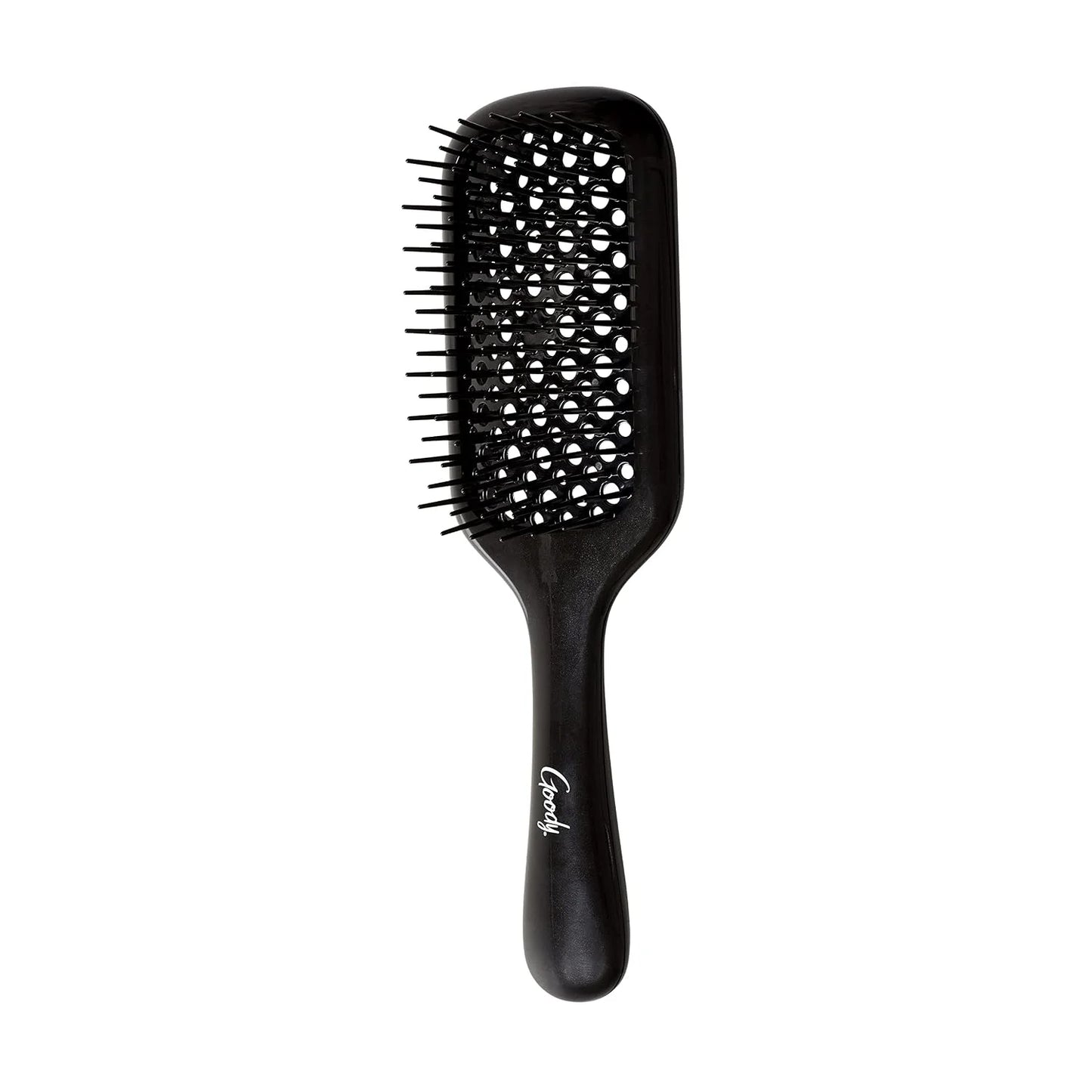 Planet Goody Ocean Rescue Vented Paddle Brush - Teal, Ouchless Detangler with Flexible Bristles, Helps Accelerate Drying, Use as a Detangling or Styling Brush, All Hair Types