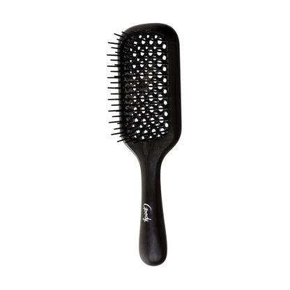 Planet Goody Ocean Rescue Vented Paddle Brush - Teal, Ouchless Detangler with Flexible Bristles, Helps Accelerate Drying, Use as a Detangling or Styling Brush, All Hair Types