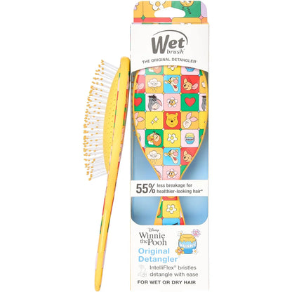 Wet Brush Original Detangling Hair Brush, Hello Disney Daisy Duck - Ultra-Soft IntelliFlex Bristles - Detangler Brush Glide Through Tangles With Ease For All - For Women, Men, Wet & Dry Hair