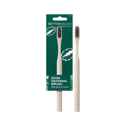 EcoTools Slick Back Hairbrush, Small Brush for Ponytail or Bun, 1 Count