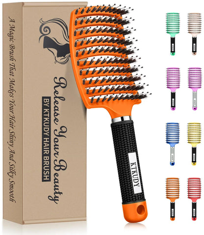 Detangling Brush for Women & Kids, Wet & Dry Hair, All Hair Types