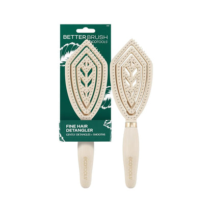 EcoTools Slick Back Hairbrush, Small Brush for Ponytail or Bun, 1 Count