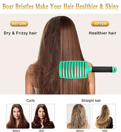 Detangling Brush for Women & Kids, Wet & Dry Hair, All Hair Types