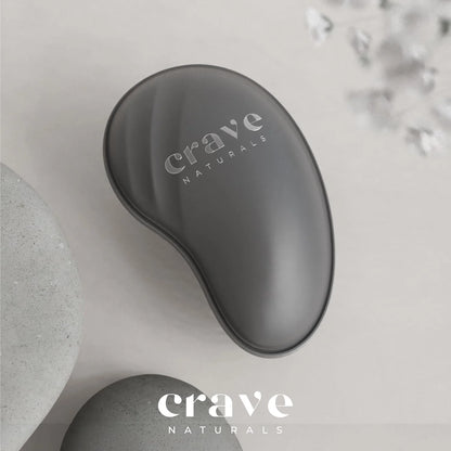 Crave Naturals Detangling Hair Brush Large Turquoise – Glide Thru Hair Detangler Brush for Women, Kids & Toddlers – Gentle Scalp Care, No-Pain Tangle-Free Hairbrush for All Hair Types