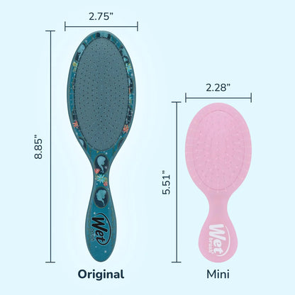 Wet Brush Original Detangling Hair Brush, Hello Disney Daisy Duck - Ultra-Soft IntelliFlex Bristles - Detangler Brush Glide Through Tangles With Ease For All - For Women, Men, Wet & Dry Hair