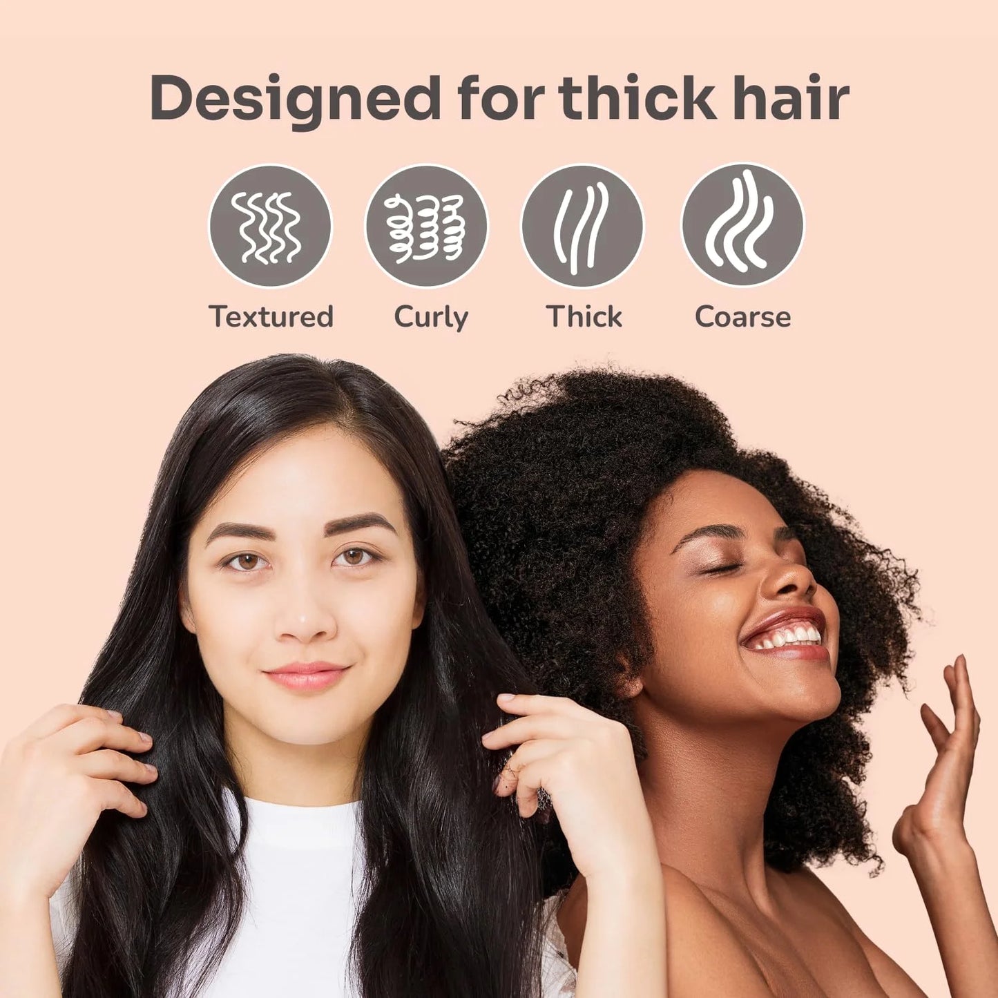 Wet Brush Go Green Thick Hair Paddle Detangling Brush, Green - Ultra-Soft IntelliFlex Bristles With AquaVent - Gently Loosens Knots While Minimizing Pain - Curly, Coarse, Long, Wet & Dry Hair