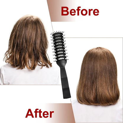 Patelai 3 Pcs Vent Hair Brush for Women Detangling Anti Static,Black