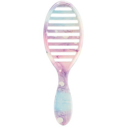 Wet Brush Speed Dry Hair Brush, Orange Crush (Summer Quencher) - Vented Design & Soft HeatFlex Bristles Are Blow Dry Safe - Ergonomic Handle Manages Tangles - Pain-Free Hair Accessories