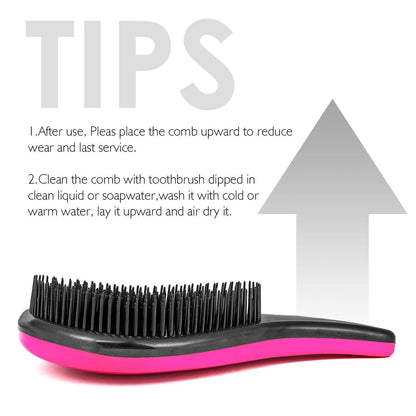 WYNK Detangling Hairbrush Detangler 2 Pack for Adults & Kids, Iridescent