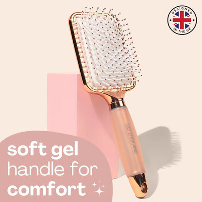 Lily England Paddle Hairbrush for Women - Blow-Drying Hair Brush, Rose