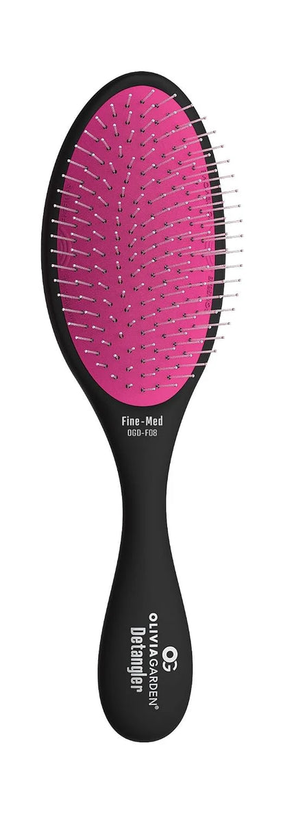 Olivia Garden Aurora Detangler Brush for Wet and Dry Fine to Medium Hair - Detangling Brush for Women, Men, Kids