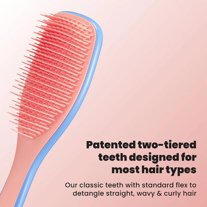 Tangle Teezer Ultimate Detangler Brush, Straight to Wavy, Millennial Pink