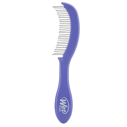 Wet Brush Thin Detangler Comb - Purple, Custom Care - All Hair Types - Ultra-Soft IntelliFlex Bristles Glide Through Tangles with Ease - Pain-Free Comb for Men & Women (Pack of 2)