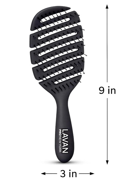 Flex Detangling Hair Brush (BABY BLUE)