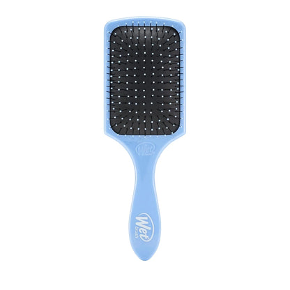 Wet Brush Refresh and Extend Paddle Detangler, Black, Detangling Brush with Infused Charcoal Ultra-Soft IntelliFlex Bristles For All Hair Types, Removes Dirt, Excess Oils & Impurities