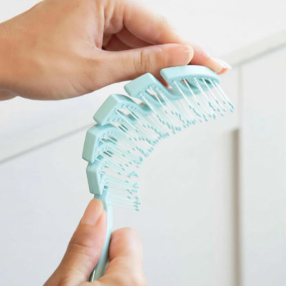 Flex Detangling Hair Brush (BABY BLUE)
