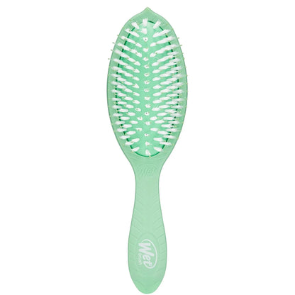 Wet Brush Go Green Coconut Oil Infused Detangling Hair Brush - Pain-Free Ultra-Soft Detangler Bristles Glide Through Tangles with Ease - Protects Against Split Ends (Pack of 2)