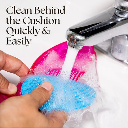 Olivia Garden Aurora Detangler Brush for Wet and Dry Fine to Medium Hair - Detangling Brush for Women, Men, Kids