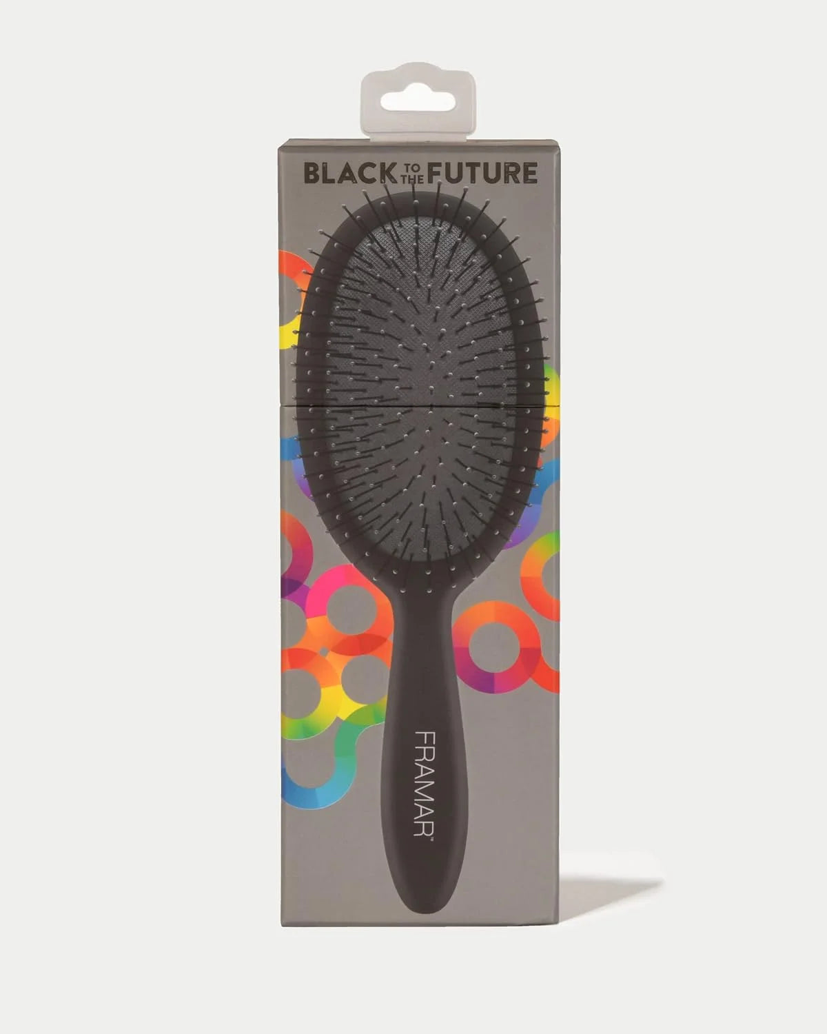 FRAMAR Checkered Hair Brush Detangler, Wet Hair Brushes For Women – Pink