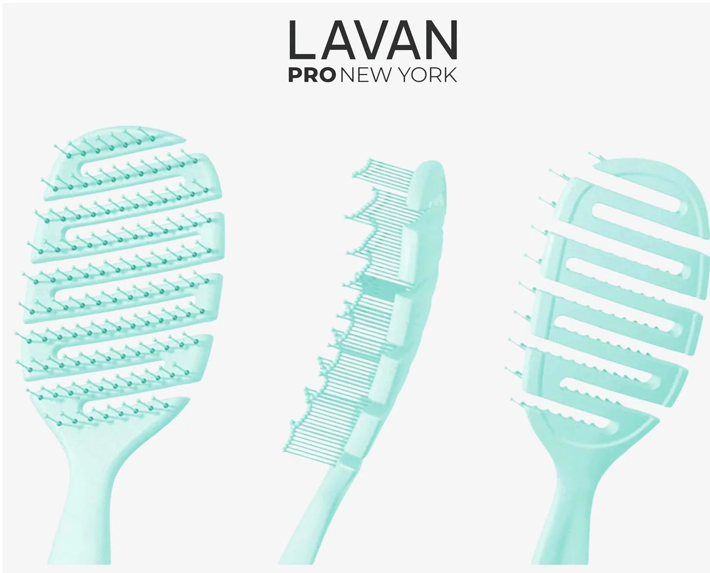 Flex Detangling Hair Brush (BABY BLUE)