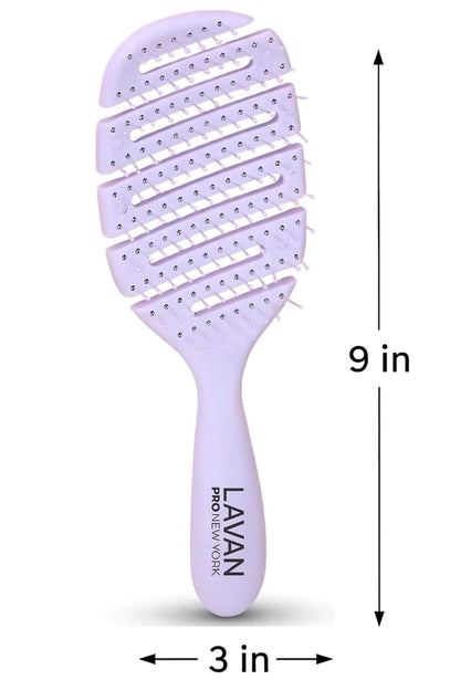 Flex Detangling Hair Brush (BABY BLUE)