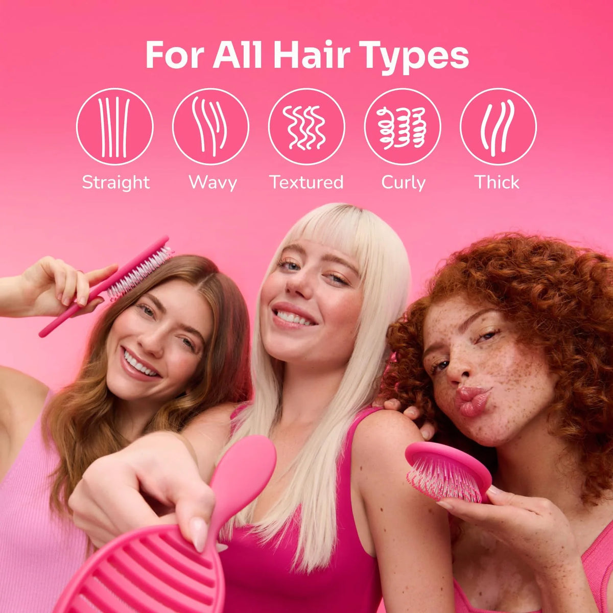 Wet Brush Speed Dry Hair Brush, Orange Crush (Summer Quencher) - Vented Design & Soft HeatFlex Bristles Are Blow Dry Safe - Ergonomic Handle Manages Tangles - Pain-Free Hair Accessories