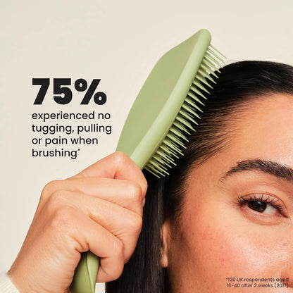Tangle Teezer Matte Ultimate Detangler Brush, Straight to Curly, Cream