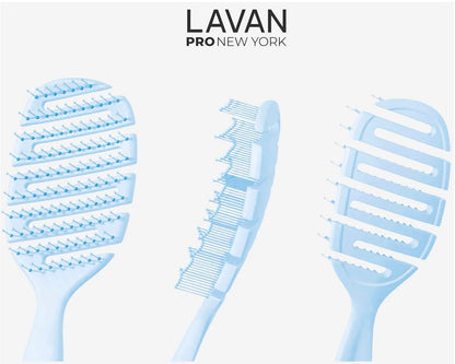 Flex Detangling Hair Brush (BABY BLUE)
